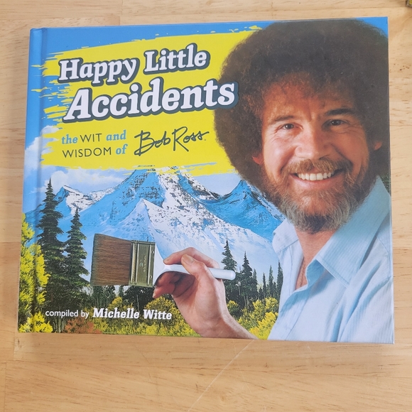 Bob Ross book and figurine - Picture 2 of 5